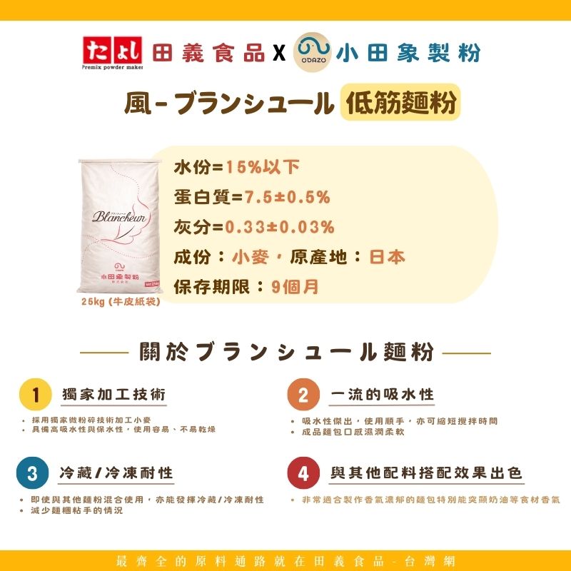 風－ブランシュール 薄力粉<br>Blancheur