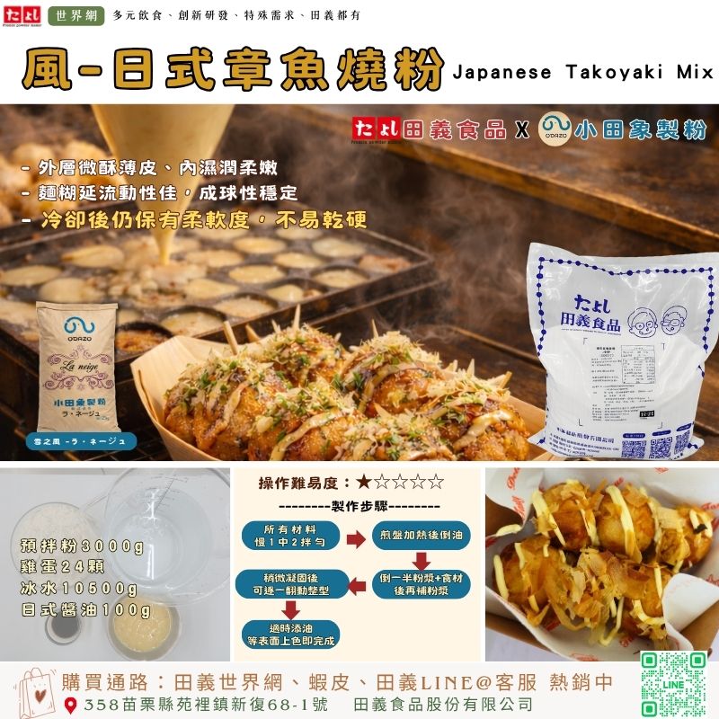 風-日式章魚燒粉(葷食)